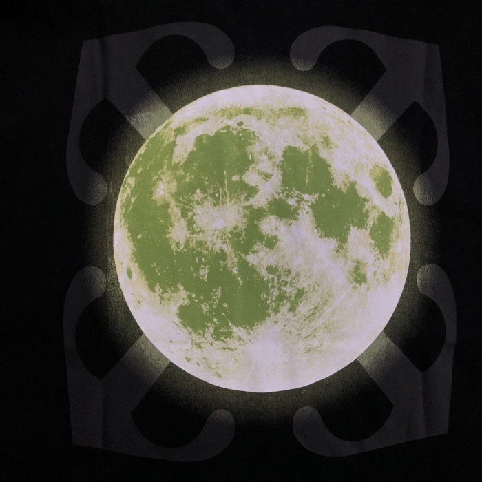 Off-White Off-White Super Moon Print T Shirt