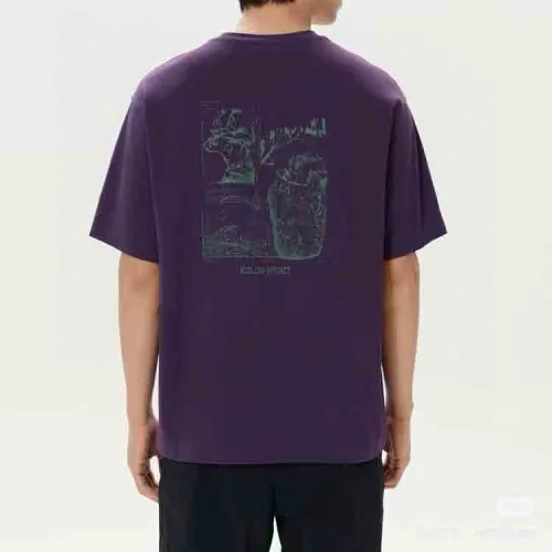 KOLON Outdoor Hiking Short Sleeve Embroidered T-Shirt