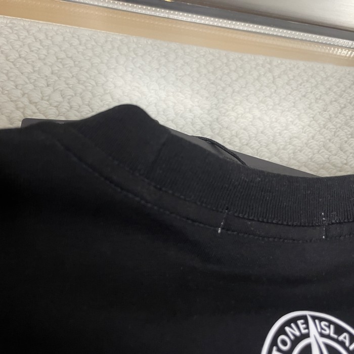 Stone Island Classic Logo Printed Short Sleeve T-Shirt