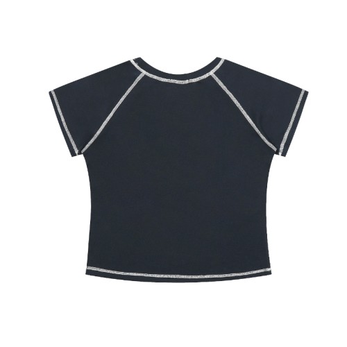Alo Yoga T-shirt With White Top Stitching Details