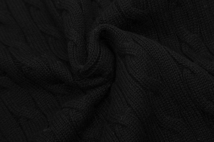 Ralph Lauren Cable-Knit Cotton Short-Sleeve Cardigan