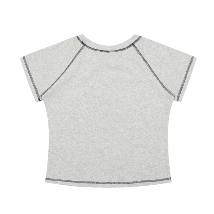 Alo Yoga T-shirt With White Top Stitching Details
