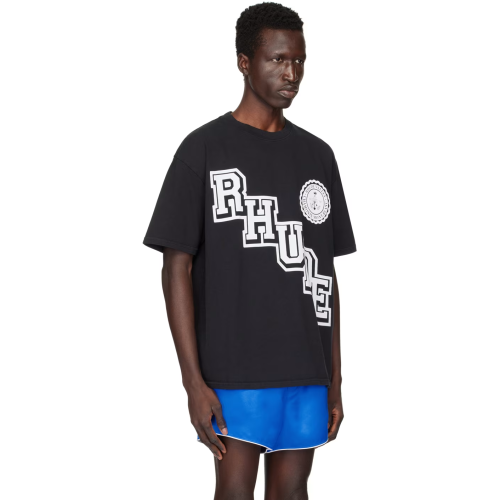 RHUDE COLLEGIATE CREST TEE