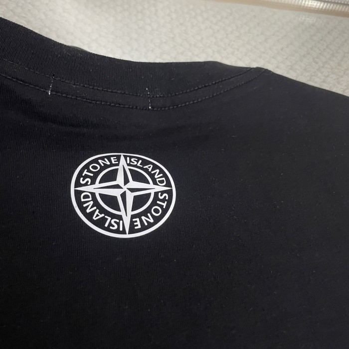 Stone Island Classic Logo Printed Short Sleeve T-Shirt