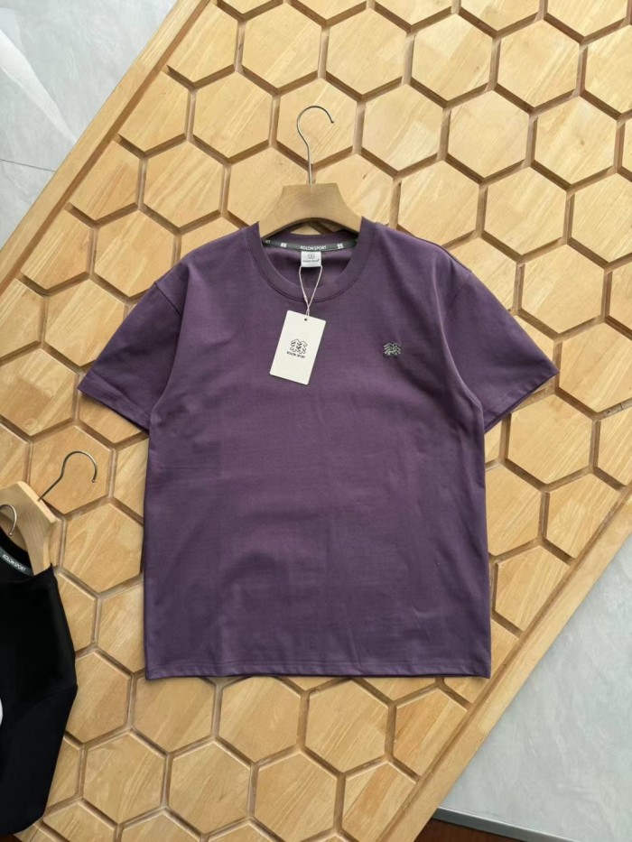 KOLON Outdoor Hiking Short Sleeve Embroidered T-Shirt