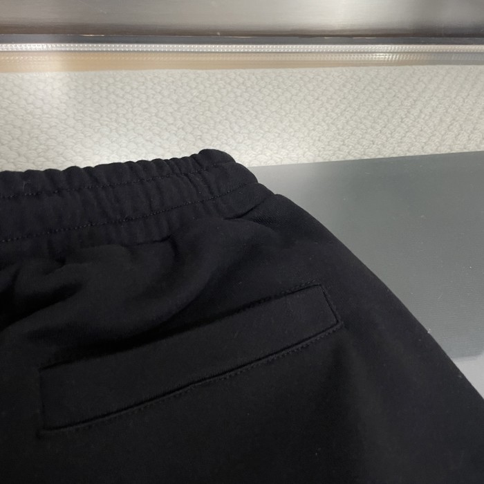 Stone Island Classic Embroidered Cotton Shorts
