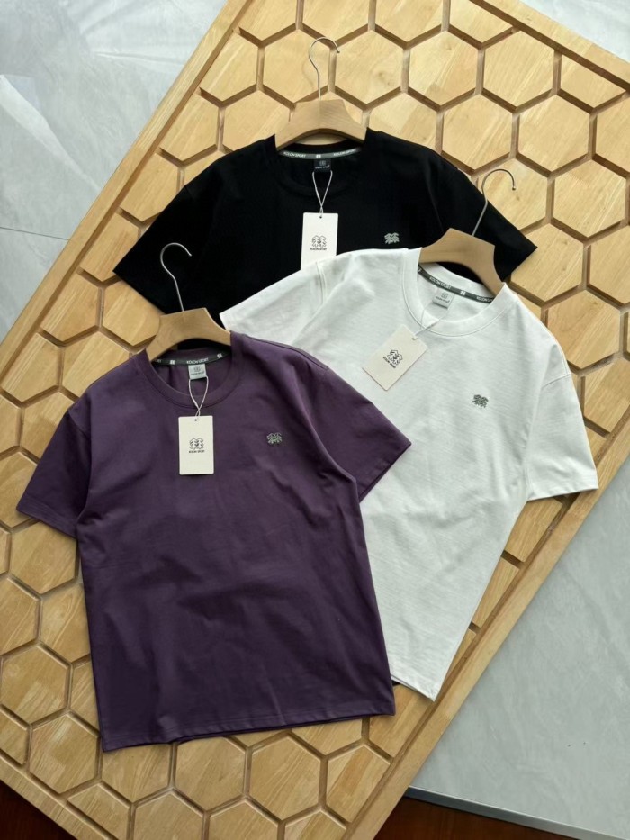KOLON Outdoor Hiking Short Sleeve Embroidered T-Shirt
