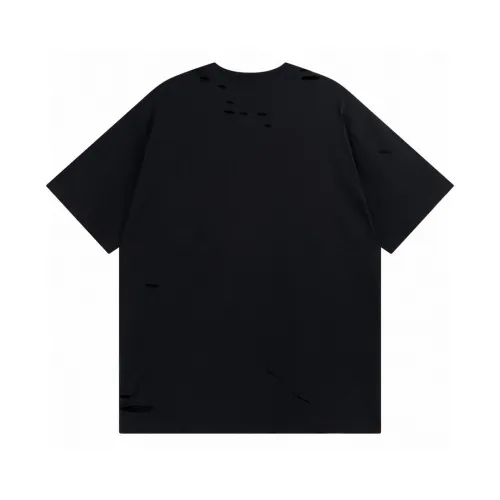 Balenciaga Oversized Distressed Logo Jersey T-Shirt