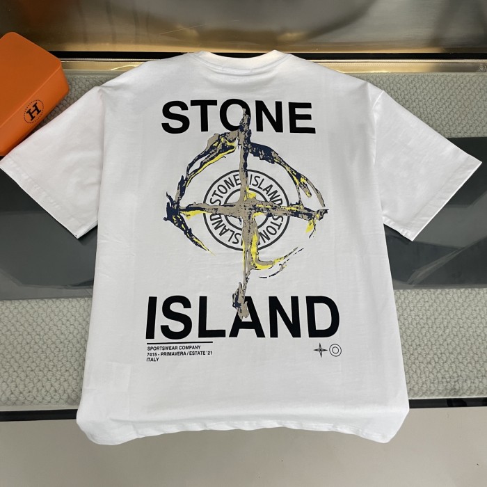 Stone Island - Large Back Logo T-Shirt