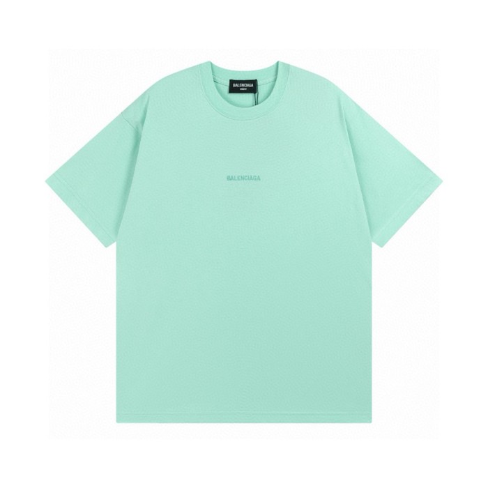 BALENCIAGA Distressed Logo-Embroidered Cotton-Jersey T-shirt