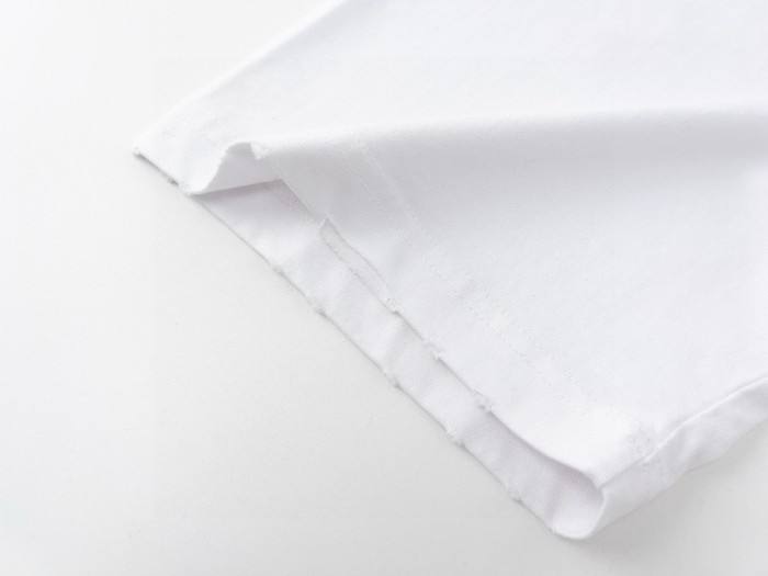 Balenciaga Oversized Distressed Logo Jersey T-Shirt