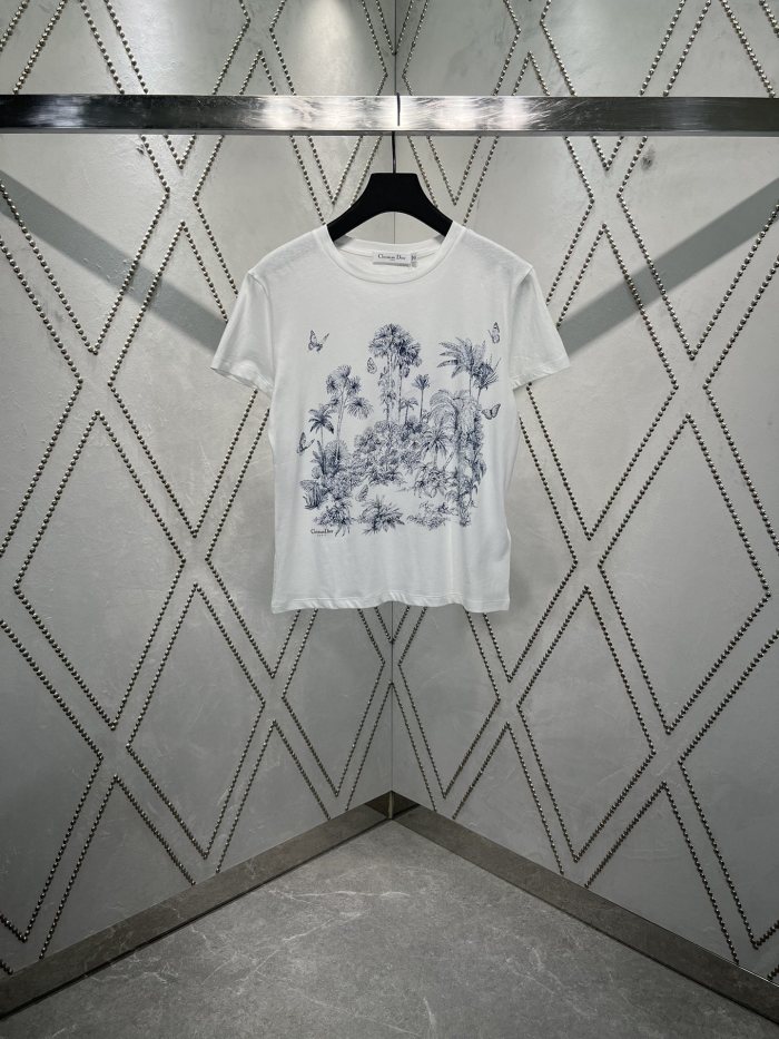 DIOR Dioriviera Cotton Jersey T-Shirt