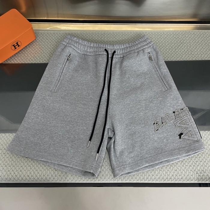 Balenciaga BB Embroidered Logo Shorts