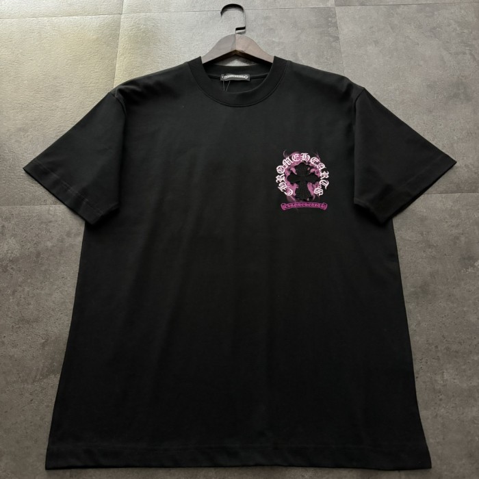 Chrome Hearts Horseshoe Patch Short Sleeve T-Shirt