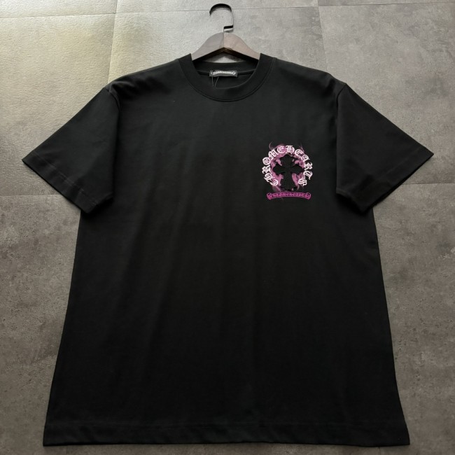Chrome Hearts Horseshoe Patch Short Sleeve T-Shirt