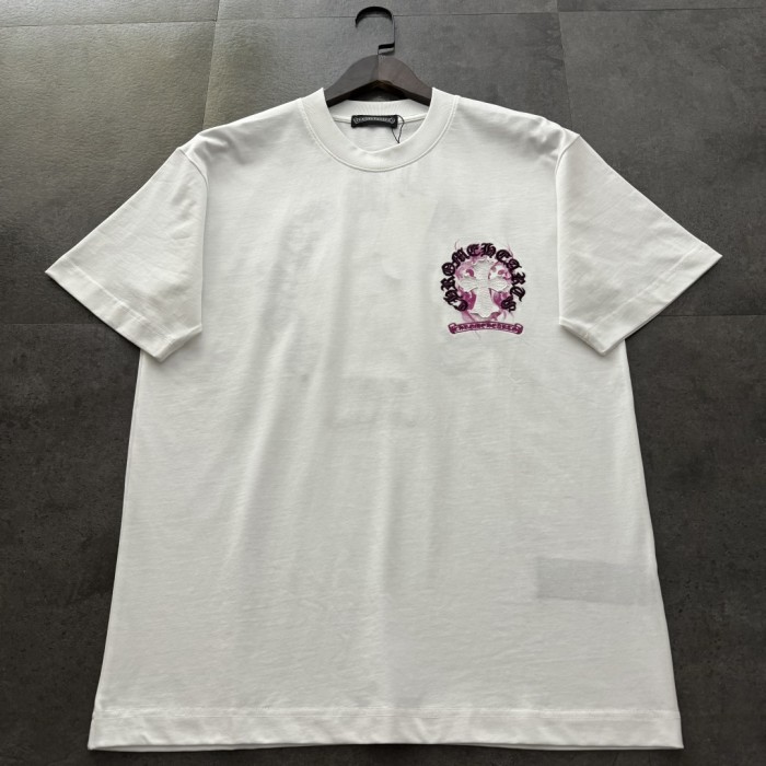 Chrome Hearts Horseshoe Patch Short Sleeve T-Shirt