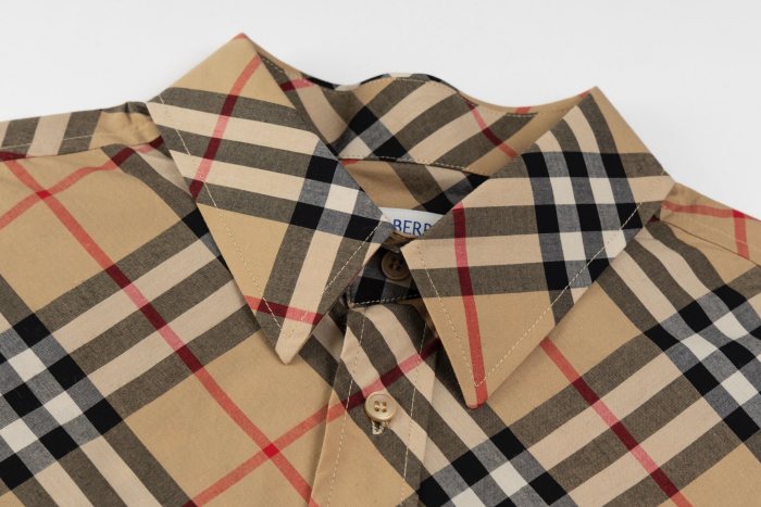 Burberry Check Cotton Shirt