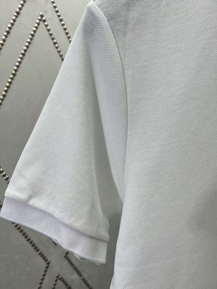 Burberry White Polo Shirt in Cotton Piqué For Men Online