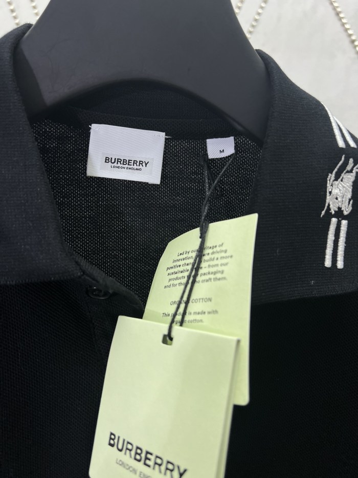 Burberry White Polo Shirt in Cotton Piqué For Men Online