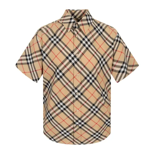 Burberry Check Cotton Shirt