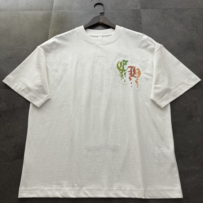 Chrome Hearts Embroidered Short Sleeve T-Shirt