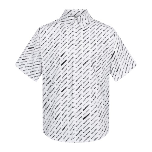 Balenciaga Logo-Print Shirt