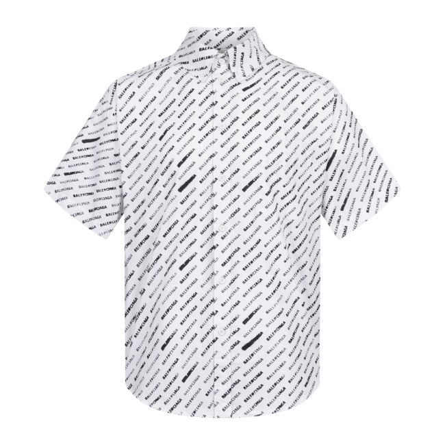 Balenciaga Logo-Print Shirt