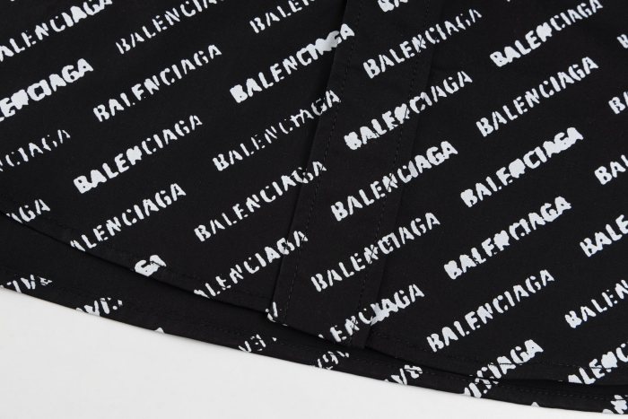 Balenciaga Logo-Print Shirt