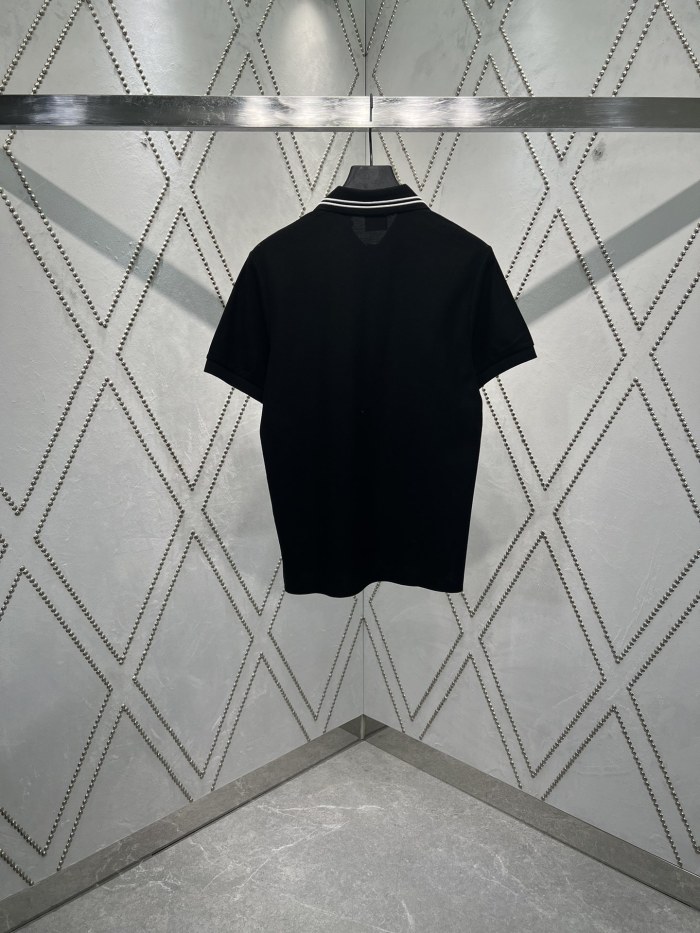 Burberry White Polo Shirt in Cotton Piqué For Men Online