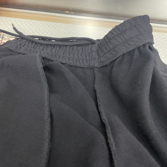 Burberry Striped Plaid Warhorse Embroidered Shorts