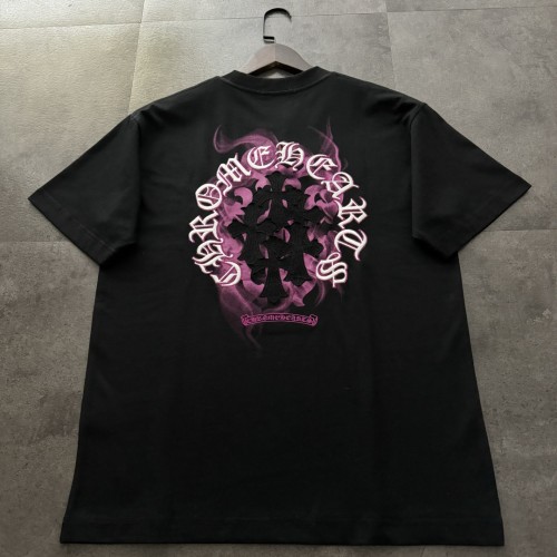 Chrome Hearts Horseshoe Patch Short Sleeve T-Shirt