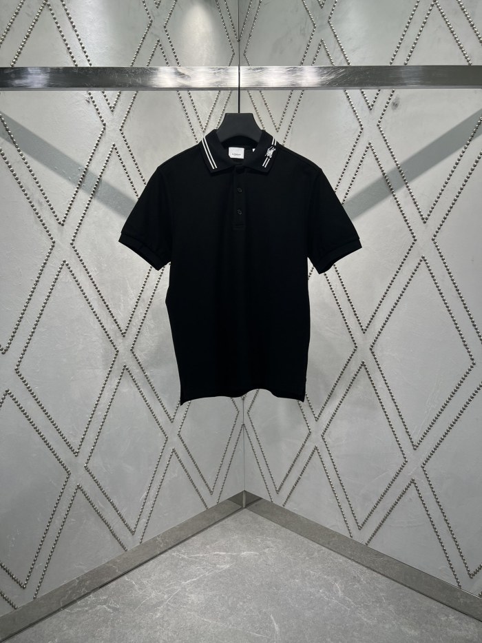 Burberry White Polo Shirt in Cotton Piqué For Men Online