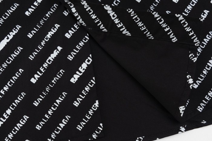 Balenciaga Logo-Print Shirt