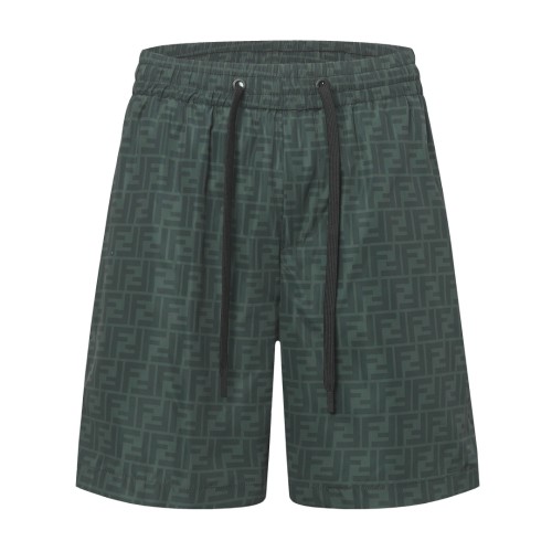 Fendi Swim Shorts Technical fabric Black