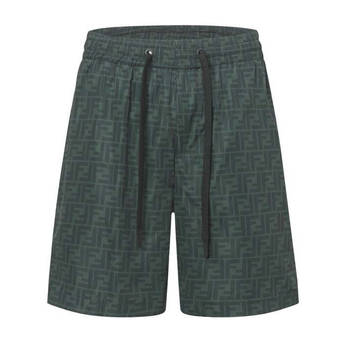 Fendi Swim Shorts Technical fabric Black