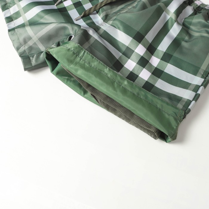 Burberry Martin Swim Shorts in Green