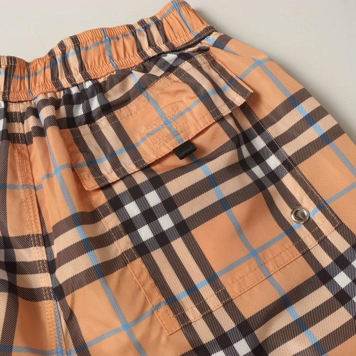 Burberry Check Drawcord Swim Shorts