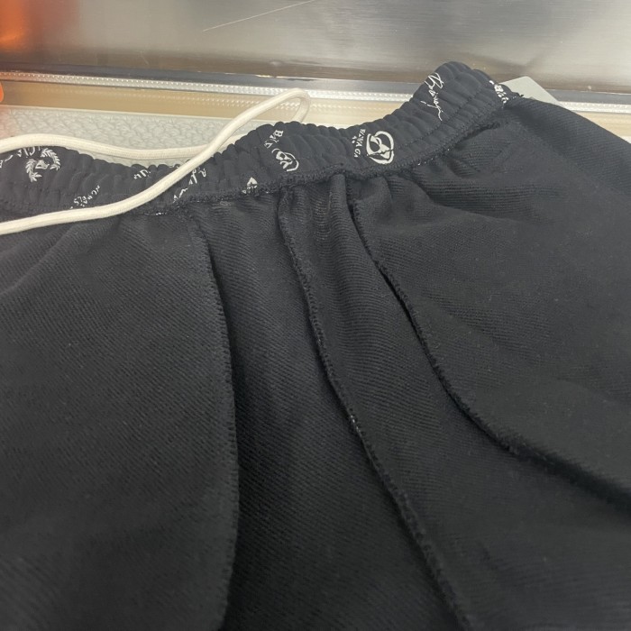Balenciaga Logo Print Shorts