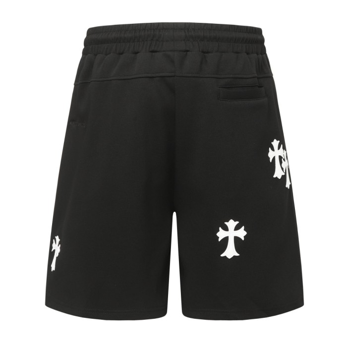 CHROME HEARTS 1OF1 VIP SPECIAL ORDER FRENCH TERRY PATCHED SHORTS
