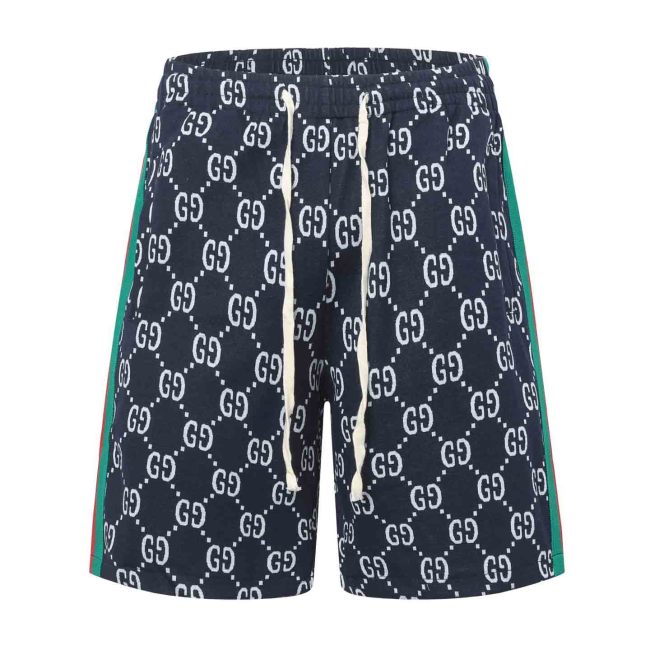 GUCCI GG Jacquard Jersey Cotton Jogging Shorts