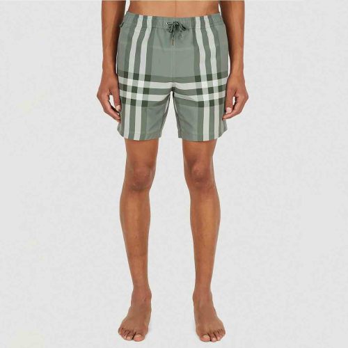Burberry Martin Swim Shorts in Green