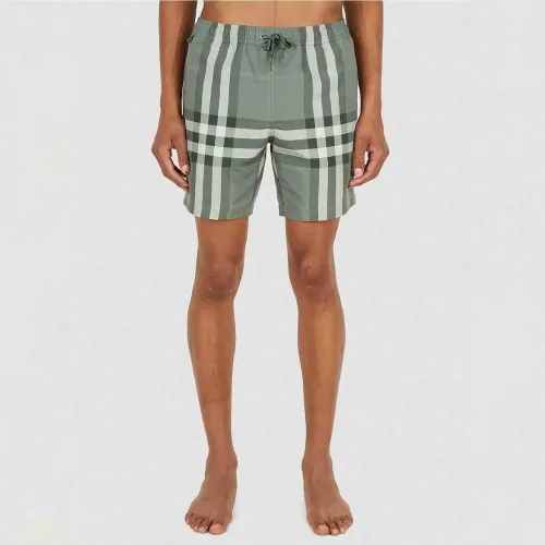 Burberry Martin Swim Shorts in Green