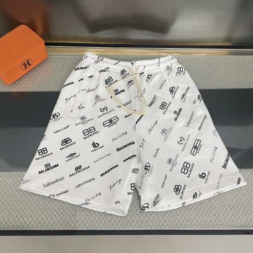 Balenciaga Logo Print Shorts