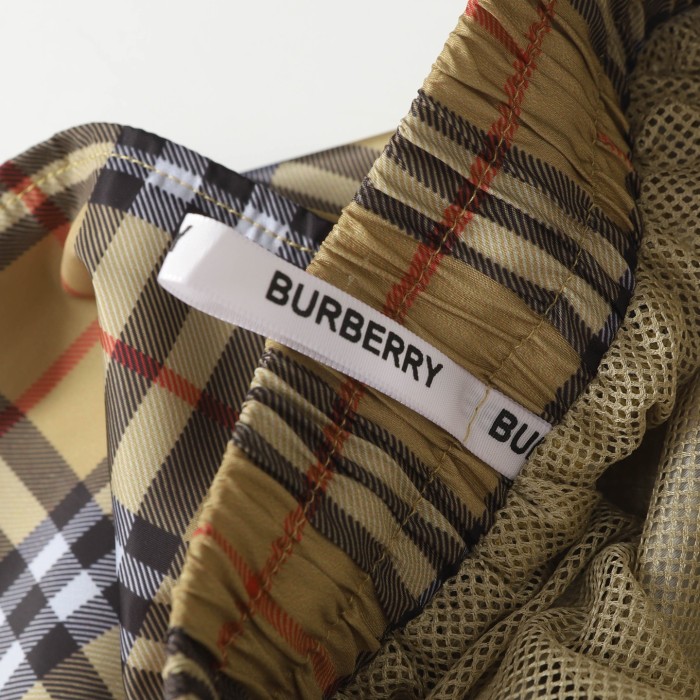 Burberry check-print Shorts