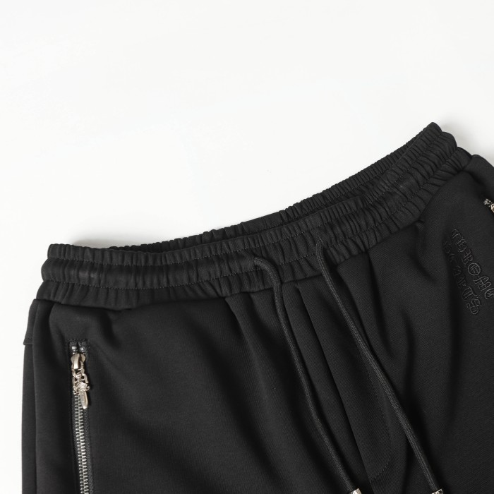 CHROME HEARTS 1OF1 VIP SPECIAL ORDER FRENCH TERRY PATCHED SHORTS