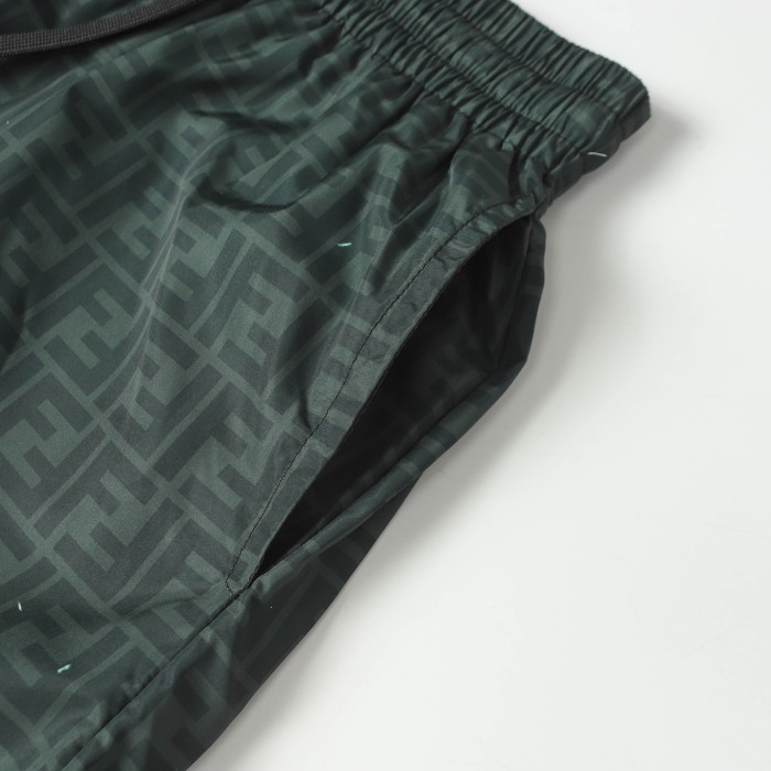 Fendi Swim Shorts Technical fabric Black