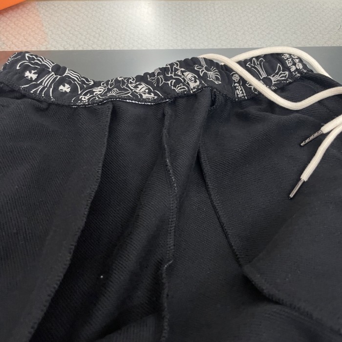Chrome Hearts Logo Print Shorts
