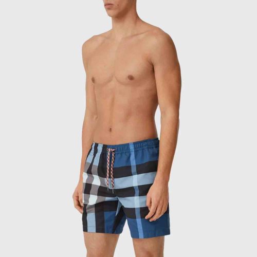 Burberry Checked Swim Shorts