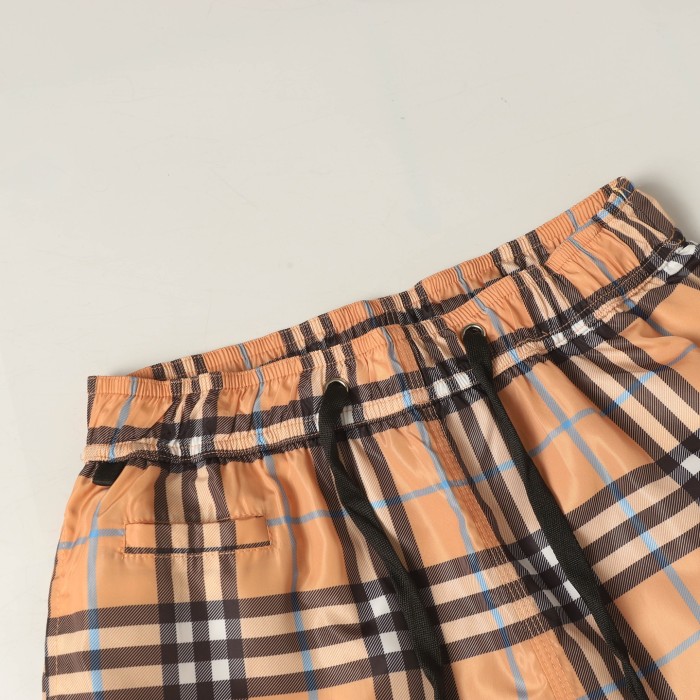 Burberry Check Drawcord Swim Shorts