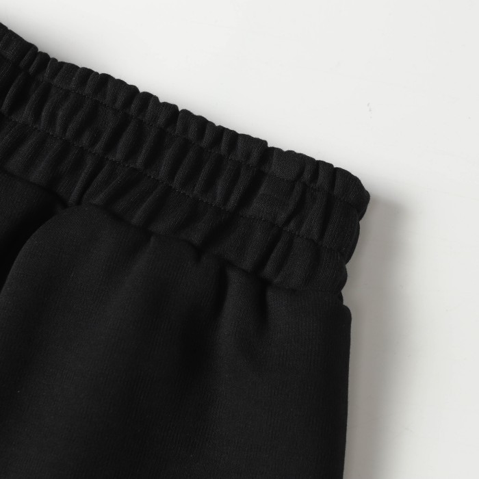 Balenciaga - Black Cotton Logo Shorts